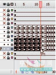 Flash cs3教程:人物行走動(dòng)畫制作技巧,PS教程,思緣教程網(wǎng)