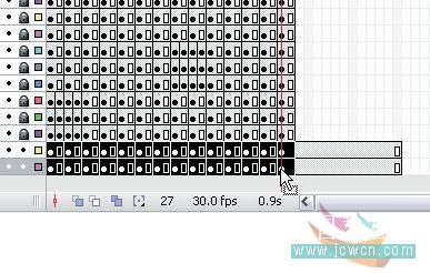 Flash cs3教程:人物行走動(dòng)畫制作技巧,PS教程,思緣教程網(wǎng)