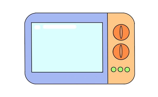 微波爐簡筆畫
