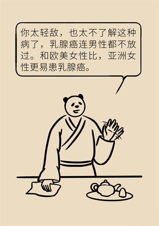 胸小是不是就不會患乳腺癌？