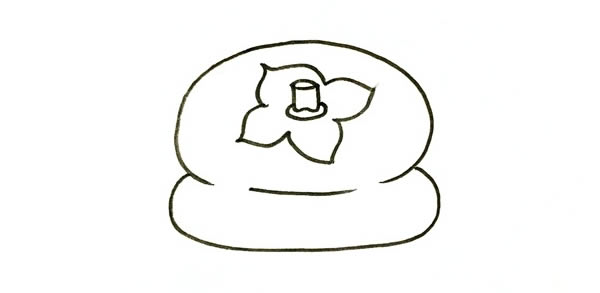 柿子簡(jiǎn)筆畫(huà) 柿子簡(jiǎn)筆畫(huà)圖片_柿子簡(jiǎn)筆畫(huà)彩色畫(huà)法步驟圖片