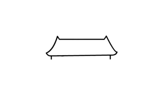 國慶節(jié)簡(jiǎn)筆畫_國慶節(jié)主題天安門和國旗簡(jiǎn)筆畫步驟圖