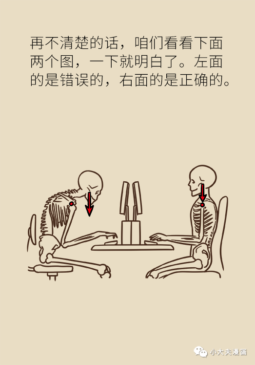 正確坐姿科普動漫制作：抬頭挺胸竟然不是最正確的姿勢？