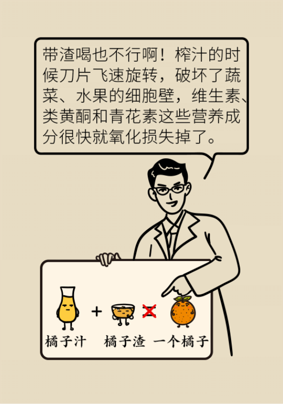 鮮榨果蔬汁排毒減肥？當(dāng)心你的營(yíng)養(yǎng)流失更多
