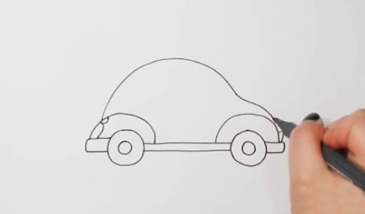 汽車 小汽車怎么畫(huà)簡(jiǎn)筆畫(huà)簡(jiǎn)單好看