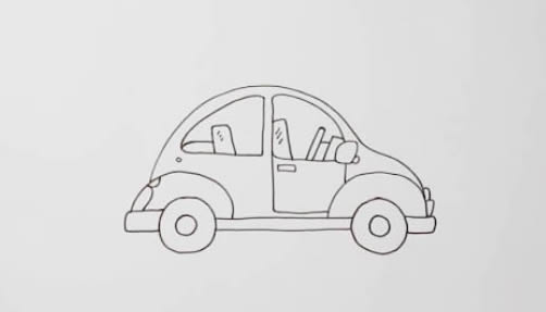 汽車 小汽車怎么畫(huà)簡(jiǎn)筆畫(huà)簡(jiǎn)單好看
