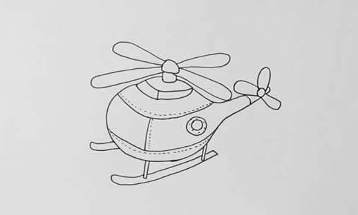 直升機(jī) 直升機(jī)怎么畫簡(jiǎn)筆畫簡(jiǎn)單好看