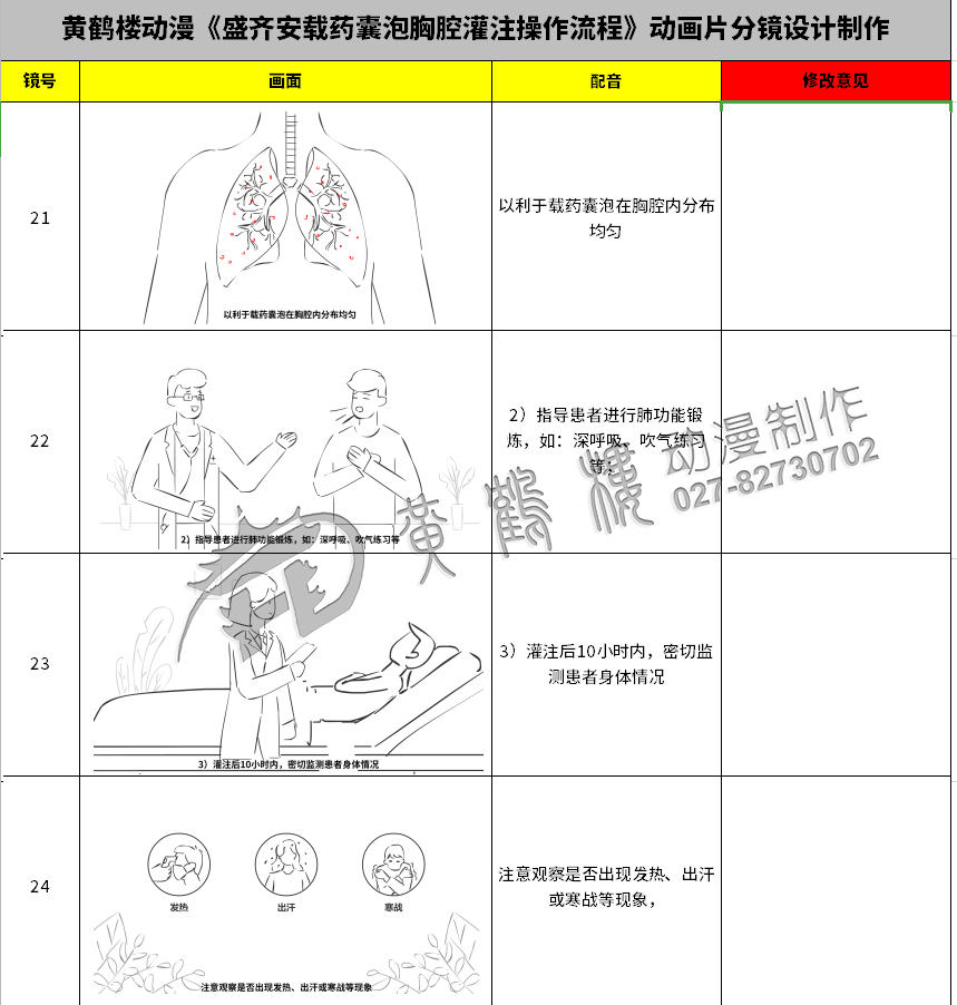 動畫片《盛齊安載藥囊泡胸腔灌注操作流程》分鏡設(shè)計(jì)制作21-24.jpg