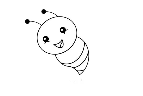蜜蜂怎么畫(huà)簡(jiǎn)筆畫(huà)簡(jiǎn)單又漂亮