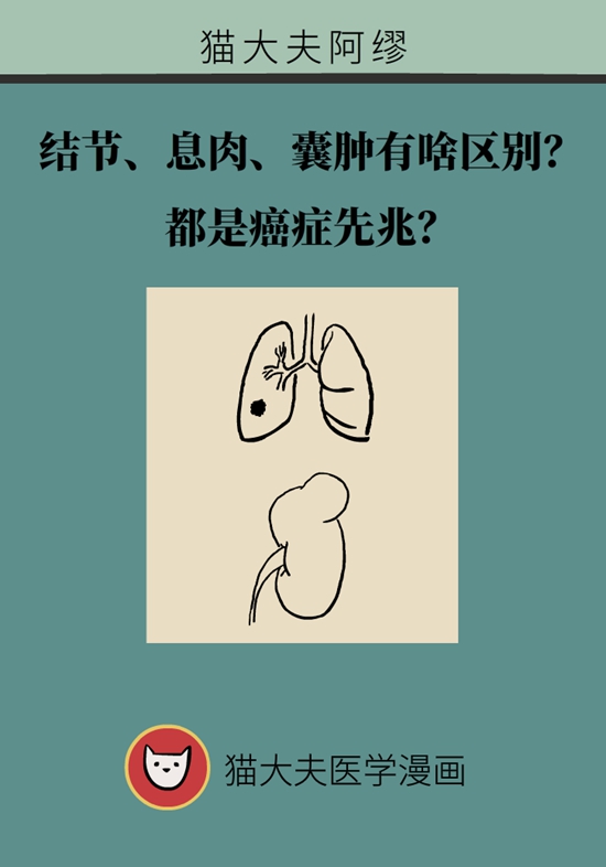 結(jié)節(jié)、息肉、囊腫有啥區(qū)別？都是癌癥先兆？專(zhuān)家揭秘