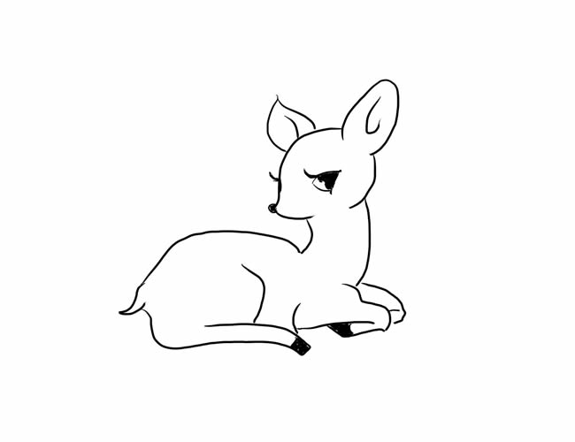動漫設(shè)計(jì)小鹿
