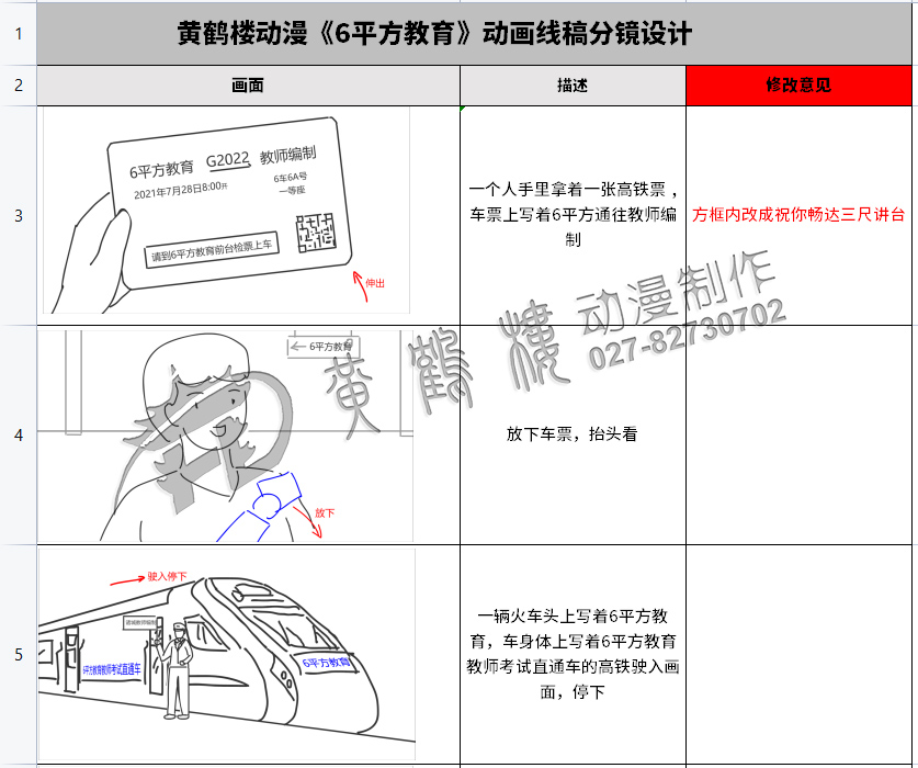 動畫故事版分鏡設計