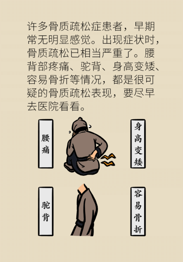 醫(yī)學(xué)補鈣知識科普動漫