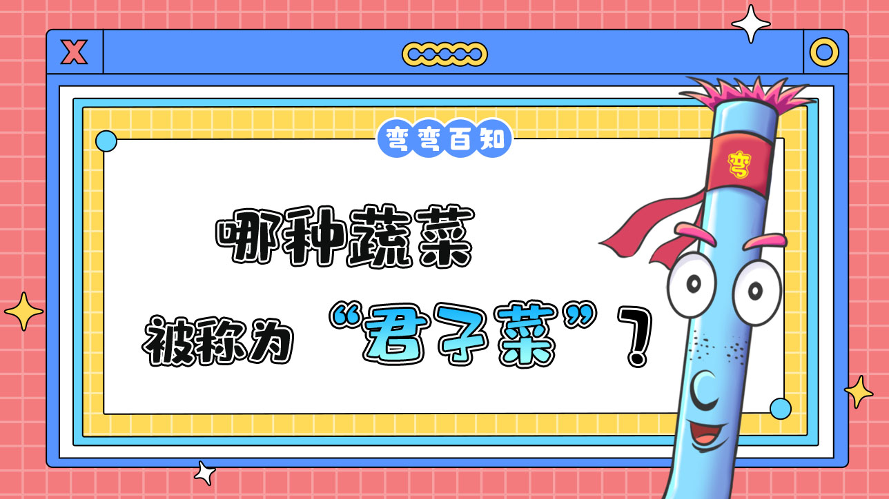 哪種蔬菜有“君子菜”之稱？.jpg